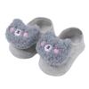 Baby Socks Boys Girls Cartoon Non Slip Baby Sock Floor Socks Infant Socks (Grey, 12-36 Months) view 1