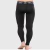 TELALEO Boys' Youth Compression Leggings Pants Tights Athletic Base Layer for Running Hockey Basketball 3 Pack Black-L view 4