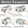 8 in 1 Billiards Accessories, Pool Cue Tip Shaper Repair Equipment view 3