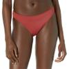 Amazon Essentials Women's Classic Full Coverage Low Rise Bikini Swimsuit Bottom, Brick Red, 1X view 1
