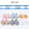 Baby Socks Boys Girls Cartoon Non Slip Baby Sock Floor Socks Infant Socks (Brown, 12-36 Months) view 3