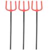 PRETYZOOM 3 X Trident Sticks Black Trident Devil Costume Accessory view 1