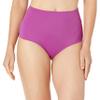 Amazon Essentials Women's High Waist Swim Bottom (Available in Plus Size), Violet, 4X