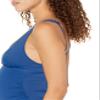 Amazon Essentials Women's Maternity Pregnancy Tankini Swim Top, Deep Blue, X-Large view 4