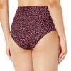 Amazon Essentials Women's High Waist Swim Bottom (Available in Plus Size), Brick Red Leopard, 1X view 3