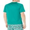 Amazon Essentials Men's Slim-Fit Short-Sleeve Quick-Dry UPF 50 Swim Tee, Teal Green, Large view 3