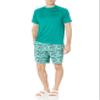 Amazon Essentials Men's Slim-Fit Short-Sleeve Quick-Dry UPF 50 Swim Tee, Teal Green, XX-Large view 4