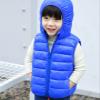 Toddler Baby Girls Boys Winter Warm Vest Clothes Sleeveless Solid Jacket Kids Down Quilted Gilet Coat (Blue, 4-5 Years) view 3