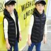Toddler Baby Girls Boys Winter Warm Vest Clothes Sleeveless Solid Jacket Kids Down Quilted Gilet Coat (Black, 6-8 Years) view 2
