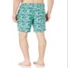 Amazon Essentials Men's 9" Quick-Dry Board Shorts, Turquoise Green Tropical Leaves, XX-Large view 2