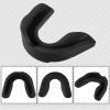 Frienda 50 Pcs Football Mouth Guards Bulk Youth Football Mouthpiece Sport Athletic Mouthguard Gum Teeth Guard for Hockey Karate Basketball Boxing Basketball Rugby(Black) view 3