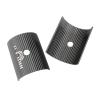1 Pair Bike Handlebar Shims Aluminum Alloy Spacer Stem Reducer Bicycle Handle Bar Adapter Conversion Clamp 25.4 to 31.8mm/ 31.8 to 35mm (Black,31.8 to 35mm) view 1
