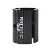 1 Pair Bike Handlebar Shims Aluminum Alloy Spacer Stem Reducer Bicycle Handle Bar Adapter Conversion Clamp 25.4 to 31.8mm/ 31.8 to 35mm (Black,31.8 to 35mm) view 2