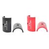 1 Pair Bike Handlebar Shims Aluminum Alloy Spacer Stem Reducer Bicycle Handle Bar Adapter Conversion Clamp 25.4 to 31.8mm/ 31.8 to 35mm (Black,31.8 to 35mm) view 4