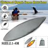 Professional Universal Kayak Cover Canoe Boat Waterproof UV Resistant Dust Storage Cover Shield 420D Oxford Protection Sunblock Shield for Fishing Boat,2.1to2.5m view 3