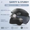 Findway Pro Ski Helmet, Goggle Compatible Snowboard Helmet,[Safety-Certified & Removable Liners] Shockproof and Lightweight Snow Sports Helmet for Men, Women & Youth view 2