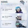 Findway Pro Ski Helmet, Goggle Compatible Snowboard Helmet,[Safety-Certified & Removable Liners] Shockproof and Lightweight Snow Sports Helmet for Men, Women & Youth view 3