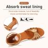 SWDZM Women's Latin Dance Shoes Satin Ballroom Salsa Performence Practice Dance Shoes,Heel-7CM,EM213 Beige 7.5 US view 3
