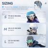 Findway Pro Ski Helmet, Goggle Compatible Snowboard Helmet,[Safety-Certified & Removable Liners] Shockproof and Lightweight Snow Sports Helmet for Men, Women & Youth view 2