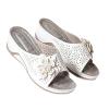 oiangi Women's Sandals Open Toe Hollow Out Wedge Sandals Casual Summer Slip-On Slippers Platform Sandals for Women view 1