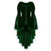 Back Stitching Vintage Bandage Overcoat Lace Waist Women Long-Sleeved Jacket Halloween Cosplay Vintage Women's Coat view 1