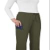 KOI Basics 731 Women's Holly Scrub Pant Olive Green Large view 3