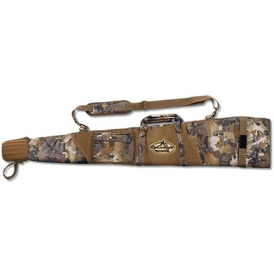 Rig'Em Right Waterfowl 53" Full Choke Water Repellant Floating Gun Case with Thick Flotation, Metal Hardware, and Padded Adjustable Shoulder Strap (Optifade Timber)