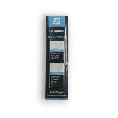 FORESIGHT SPORT Club Marker Pack, for GC Golf Launch Monitor. The Club Marker Pack Includes 192 Reflective Markers