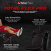 TOTAL FLEX L with Performance Pack Folding Weight Bench & Exercise Bench Press Rack - Fitness Benches, Gym Bench for Home, Workout Bench - Multi Gym Strength Training Equipment, Portable Gym Equipment view 2