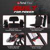 TOTAL FLEX L with Performance Pack Folding Weight Bench & Exercise Bench Press Rack - Fitness Benches, Gym Bench for Home, Workout Bench - Multi Gym Strength Training Equipment, Portable Gym Equipment view 4