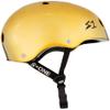 S1 Lifer Helmet for Skateboarding, BMX, and Roller Skating - EPS Fusion Foam, CPSC & ASTM Certified - Gold Mirror Small (21") view 2