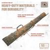 Rig'Em Right Waterfowl 53" Full Choke Water Repellant Floating Gun Case with Thick Flotation, Metal Hardware, and Padded Adjustable Shoulder Strap (Mossy Oak Bottomlands) view 2