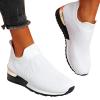 Air Cushion Non-Slip Walking Shoes Orthopedic Diabetic Breathable Mesh Slip-on Wedge Slipper Casual Baotou Elastic Band Platform Sandals view 1