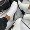 Air Cushion Non-Slip Walking Shoes Orthopedic Diabetic Breathable Mesh Slip-on Wedge Slipper Casual Baotou Elastic Band Platform Sandals view 4