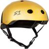 S1 Lifer Helmet for Skateboarding, BMX, and Roller Skating - EPS Fusion Foam, CPSC & ASTM Certified - Gold Mirror X-Small (20.5") view 1