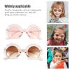 GALPADA Baby Toddler Eyeglasses 6 Pairs Shell outdoor beach eyewear cute outdoor sunglasses beach sunglasses Irregular Child Irregular view 4