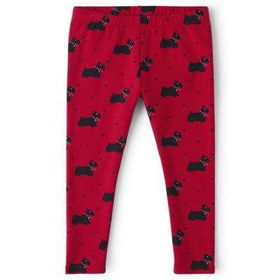 Gymboree,and Toddler Leggings,Red Terriers,18-24 Months