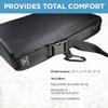 Tail Mate GelCore Premium Seat Cushion with Memory Foam for Stadium Seats, Office, Home, Car, Hunting, Travel, and More, Black view 2