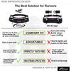 AiRunTech Hydration Running Belt with Bottles Zero Bounce Design for Running, Triathlon, Marathon, 10K, 5K, Trail Fit for Most Smartphones(2 * 10OZ Bottle) view 2