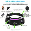 AiRunTech Hydration Running Belt with Bottles Zero Bounce Design for Running, Triathlon, Marathon, 10K, 5K, Trail Fit for Most Smartphones(2 * 10OZ Bottle) view 3