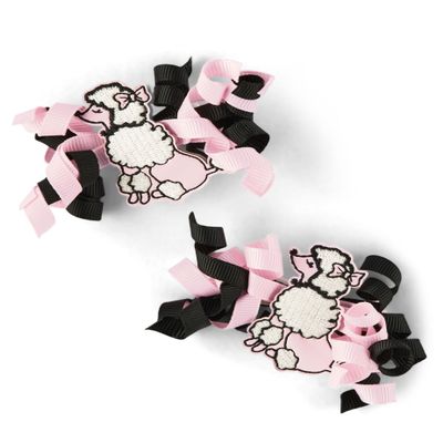 Gymboree girls Toddler Headbands and Hair Accessories,Poodles 2 Pack,One Size