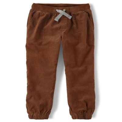Gymboree,and Toddler Pull on Jogger Pants,Cinnamon,7