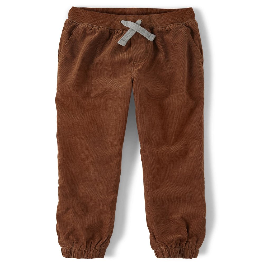 Gymboree,and Toddler Pull on Jogger Pants,Cinnamon,7