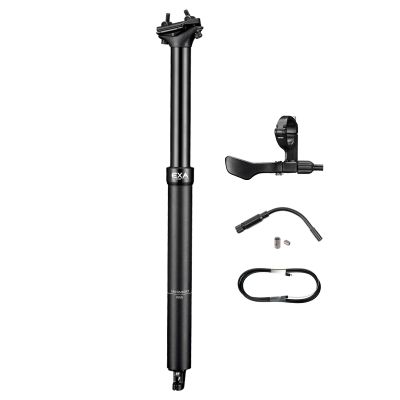 EXA Form 900i 30.9mm/31.6mm Remote Control Dropper Post with 1x Lever kit and Cable in Housing, 100mm/120mm Travel Dropper Seatpost-31.6mm X 345mm