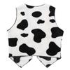 Moggemol Boys Girls Cowboy Cowgirl Wild Western Party Waistcoat Flannel Open-Front Cardigan Vest Tops Black 14 Years view 2