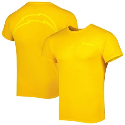 47 Men's Gold Los Angeles Chargers Fast Track Tonal Highlight T-Shirt