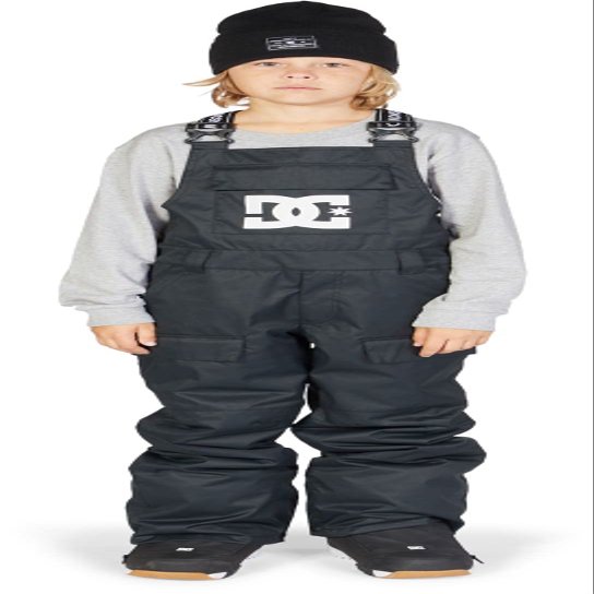 DC Roadblock Bib Kids Snowboard Pants Black Sz L (14)