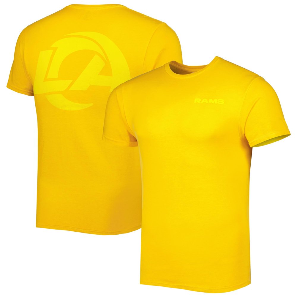 47 Men's Gold Los Angeles Rams Fast Track Tonal Highlight T-Shirt