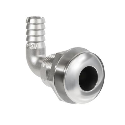 Whitecap 6577X 90 Duplex Stainless Steel Thru Hull - 3/4"
