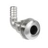 Whitecap 6577X 90 Duplex Stainless Steel Thru Hull - 3/4" view 1